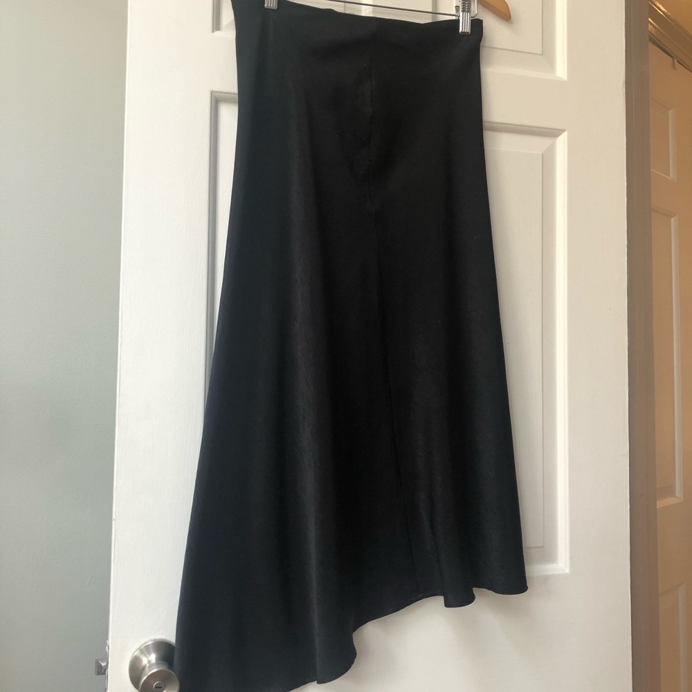 Satin skirt
